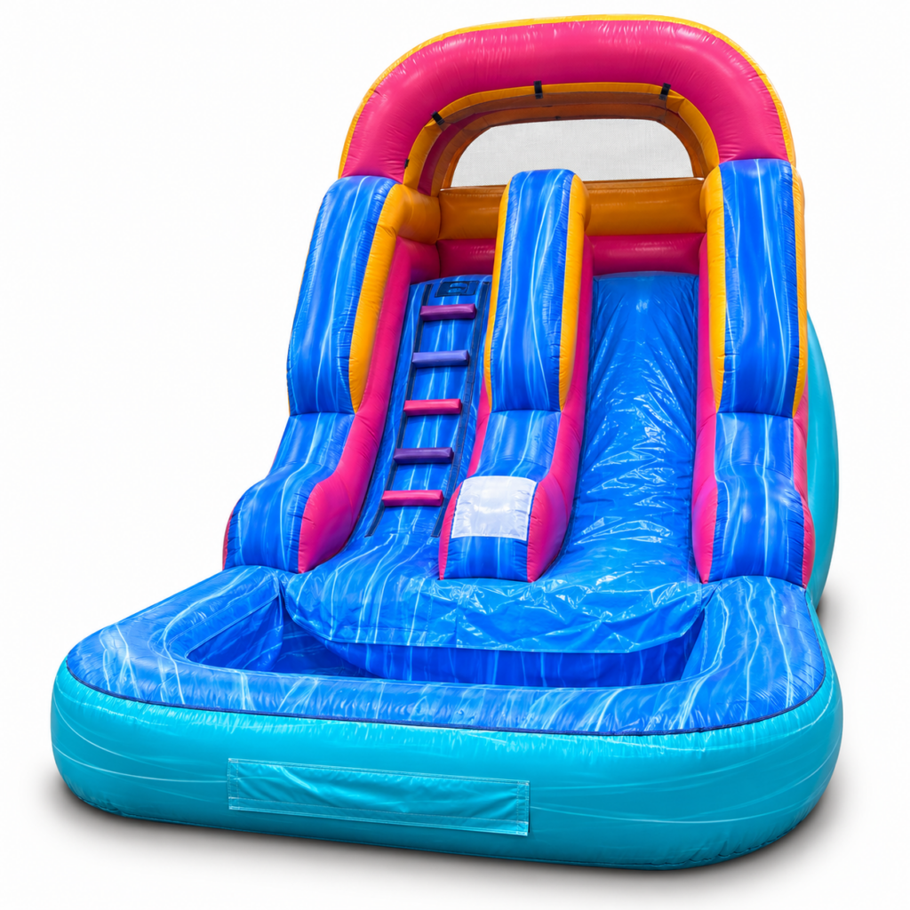 12ft Toddler Waterslide Pink