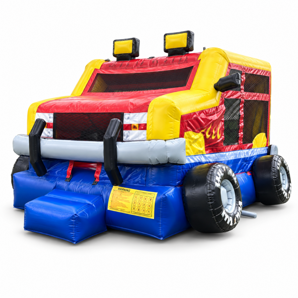 17x17 Monster Truck Bounce House