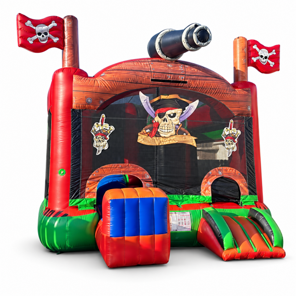 17x17 Pirate Combo Bounce House