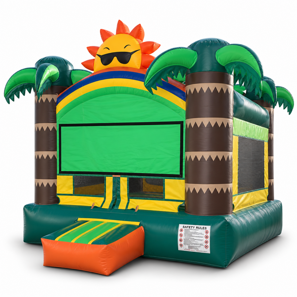 Bounce House Sunny Day