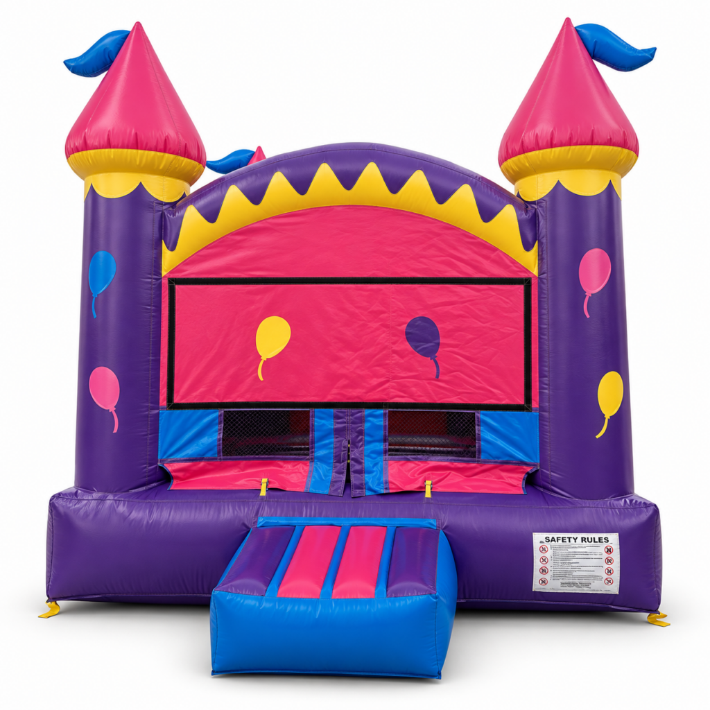 15x15 Bounce House Girl Ballon Castle