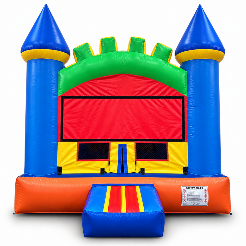 15x15 Bounce House Multicolor