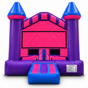 15x15 Girl Castle Bounce House Pink