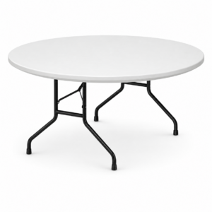 60in Round White Table