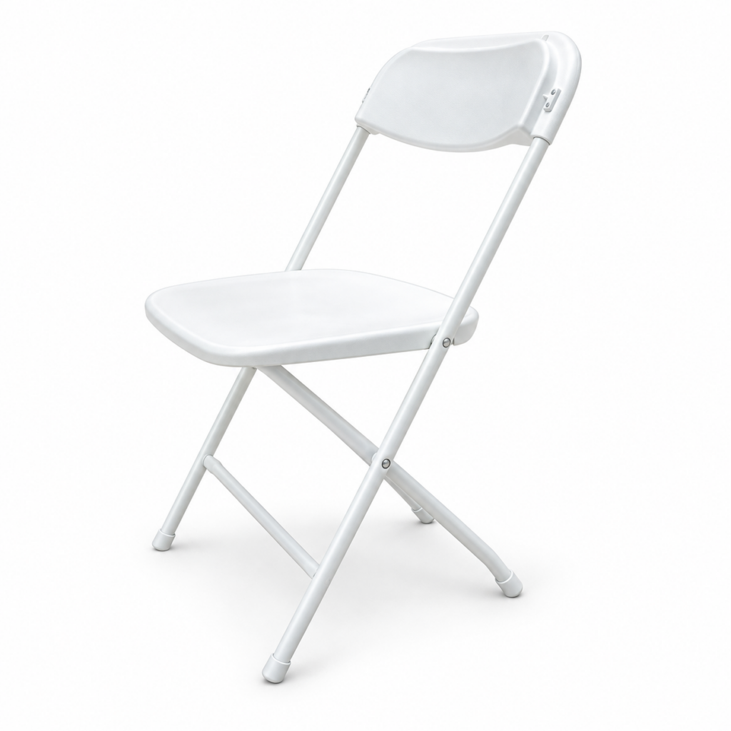 White Folding Chair