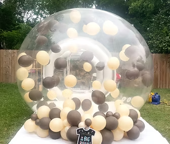 Clear inflatable Bubble House for party rental